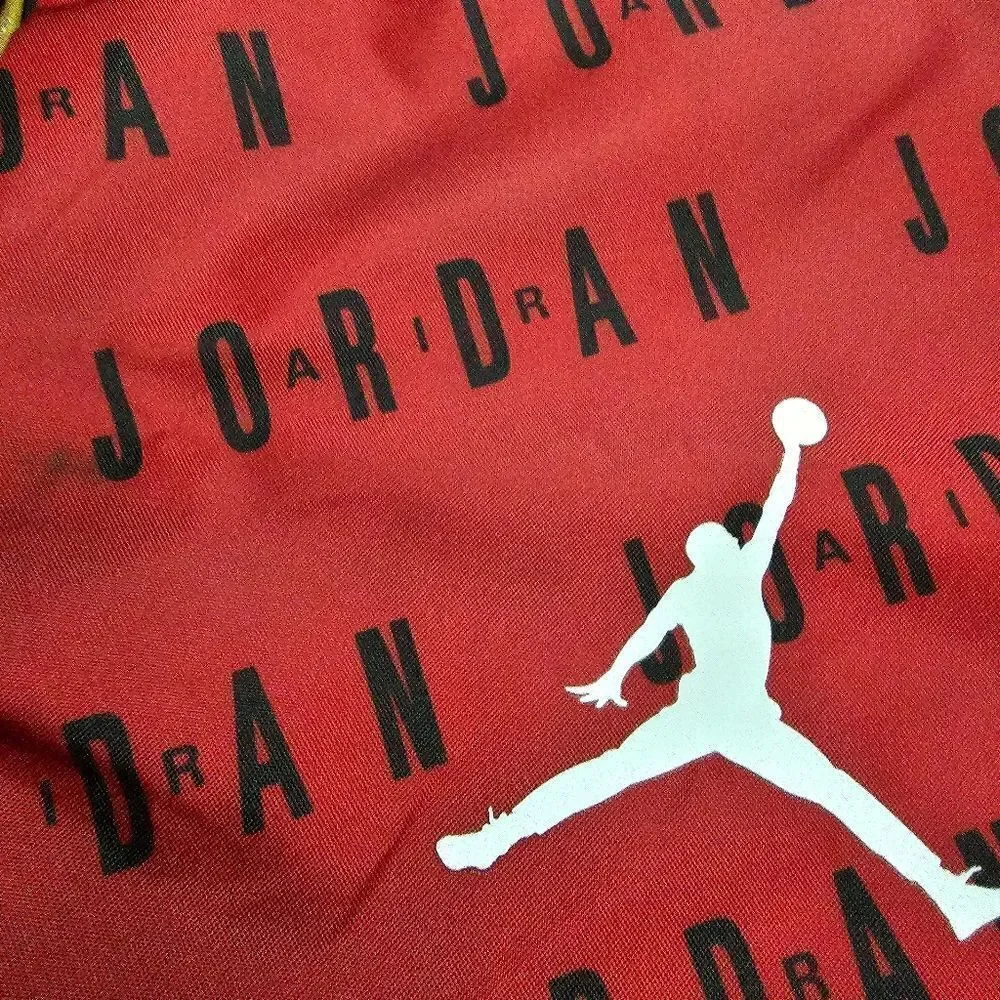 Air Jordan 1 2 3 4 5 6 11 12 13 Bred Gym Sack Bag Playoffs Red Black White New